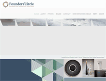 Tablet Screenshot of founderscircle.org
